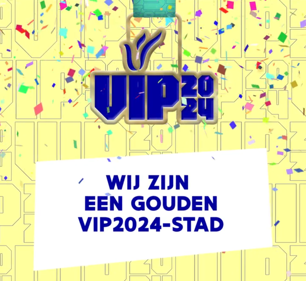 Je bekijkt nu Wij zijn een gouden VIP24-stad!